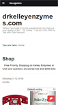 Mobile Screenshot of drkelleyenzymes.com